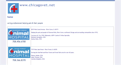 Desktop Screenshot of chicagovet.net